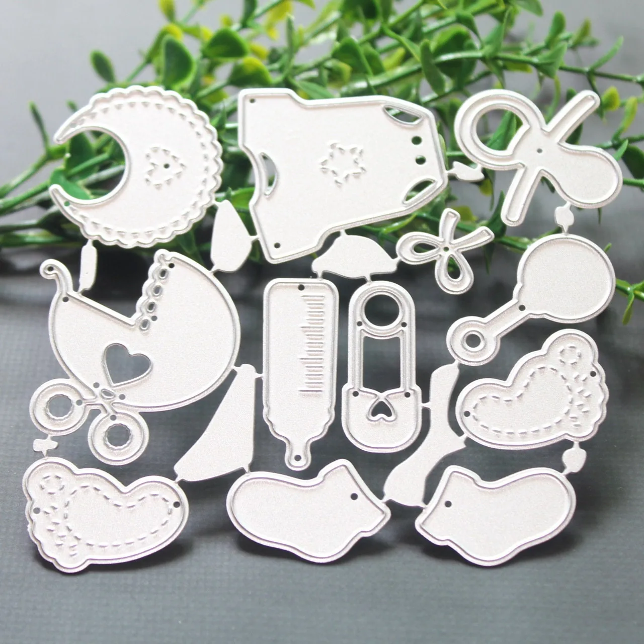 baby-supplies-metal-cutting-dies-2.webp Baby Supplies Metal Cutting Dies - character metal cutting dies - detail view
