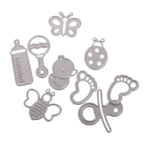 Sumflying Baby Supplies Set Metal Cutting Dies - metal cutting die for scrapbooking and card making