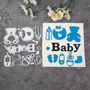 Baby Toys product photo 4 | word metal cutting dies