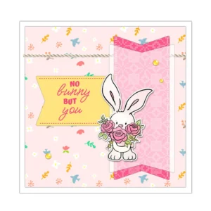 Sumflying Balloon Rabbit Bunny Clear Stamps Balloon Rabbit Clear Stamps 05
