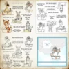 Bathing Animals Clear Stamps 00