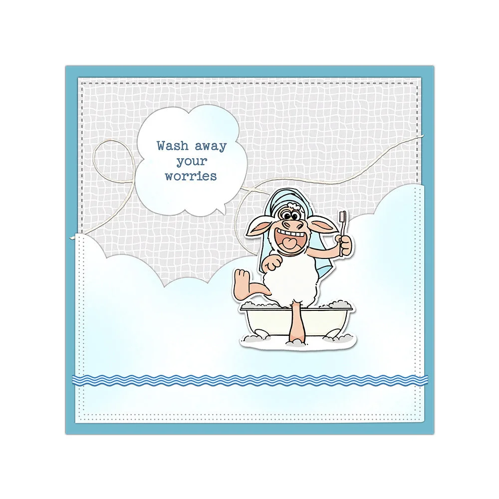 Bathing Animals Clear Stamps 05 Bathing Animals Clear Stamps 05