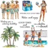 Beach Volleyball Clear Stamps 00