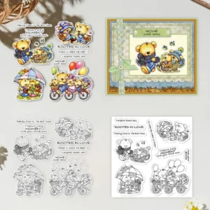 Bear Family Clear Stamps 01