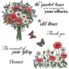 Beautiful Bouquet Clear Stamps 00