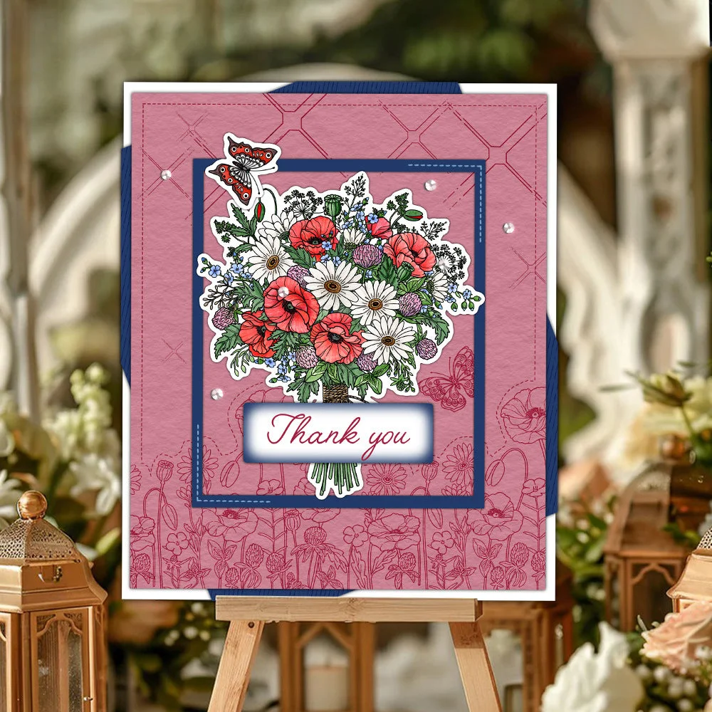 Beautiful Bouquet Clear Stamps 03 Beautiful Bouquet Clear Stamps 03