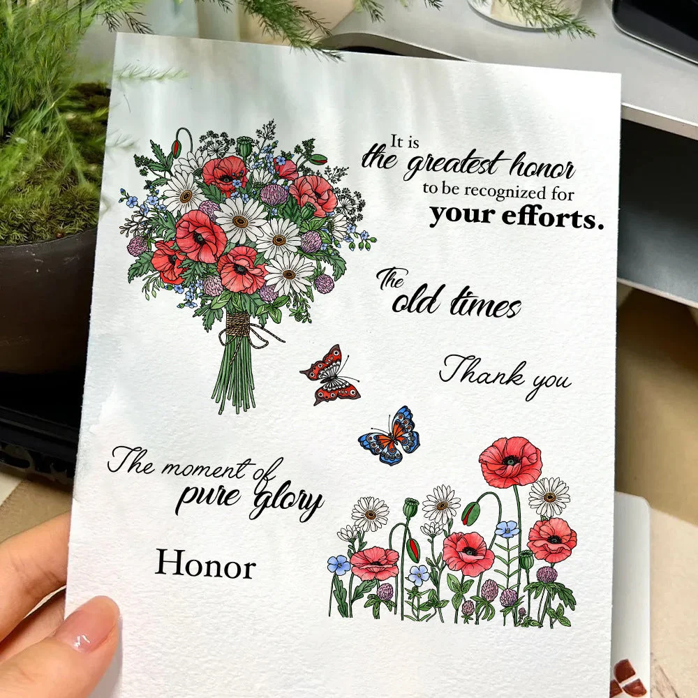 Beautiful Bouquet Clear Stamps 04 Beautiful Bouquet Clear Stamps 04