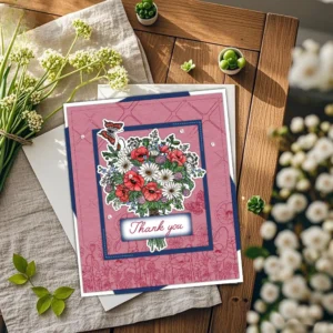 Sumflying Beautiful Bouquet Roses Lilies Clear Stamps Beautiful Bouquet Clear Stamps 05