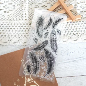 Beautiful Feathers Clear Stamps 03