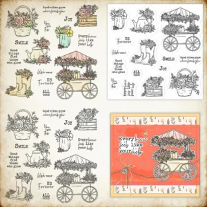 Beautiful Floats Clear Stamps 1 00