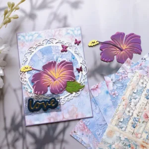 Sumflying Beautiful Floral Design Metal Cutting Dies Beautiful Flower Metal Cutting Dies 2 02