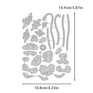 Beautiful Flower Metal Cutting Dies 3 01