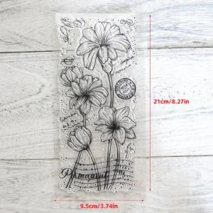 Beautiful Flowers Clear Stamps 1 01