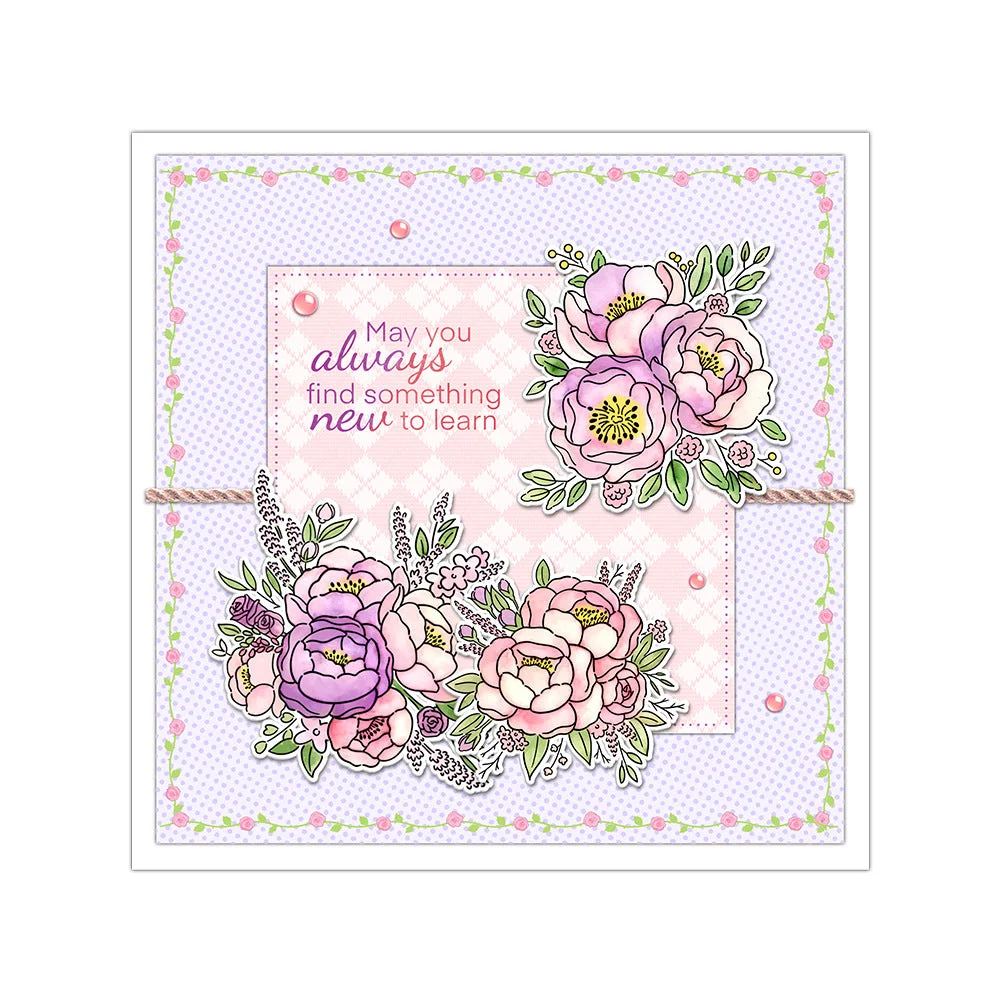 Beautiful Flowers Clear Stamps 2 05 Beautiful Flowers Clear Stamps 2 05