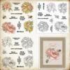 Beautiful Flowers Clear Stamps 3 00