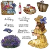 Beautiful Girl Holiday Picnic Clear Stamps 00