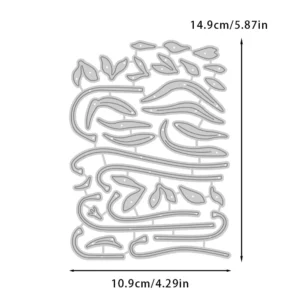 Beautiful Snowdrop Metal Cutting Dies 01