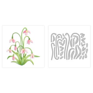 Sumflying Beautiful Snowdrop Metal Cutting Dies Beautiful Snowdrop Metal Cutting Dies 05