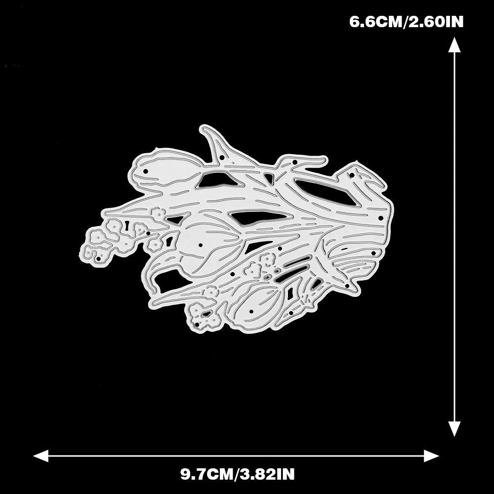 Beautiful Tulips Metal Cutting Dies 02 Beautiful Tulips Metal Cutting Dies 02