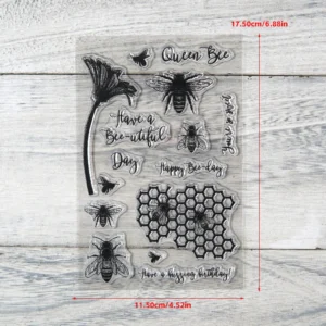 Bee Hive Clear Stamps 01