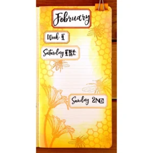 Sumflying Bee Hive Honeycomb Garden Clear Stamps Bee Hive Clear Stamps 04
