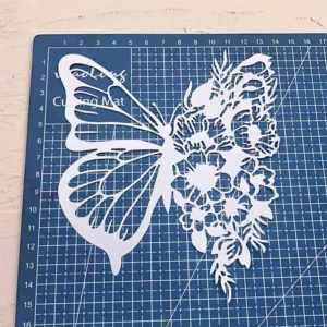 Sumflying Big Butterfly Metal Cutting Dies with Half Flower - product photo 4 of 4