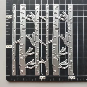 Sumflying Birch Trees Metal Cutting Dies - main product photo