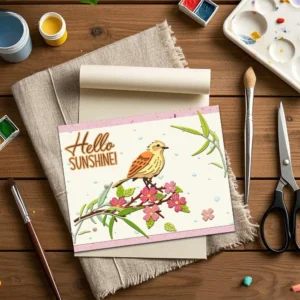 Sumflying Bird on Branch Metal Cutting Dies Bird On Branch Metal Cutting Dies 02