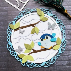 Birds Stands On The Branch Metal Cutting Dies 01