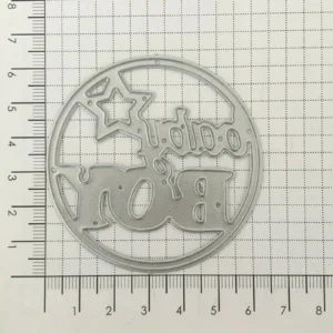 Birth Baby Boy product packaging photo | word metal cutting dies