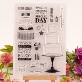 Birthday Cake Stamp Set