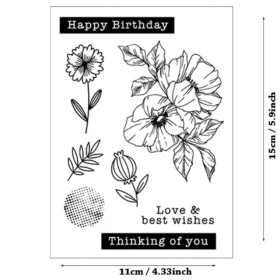 Birthday Thanking Stamp Set
