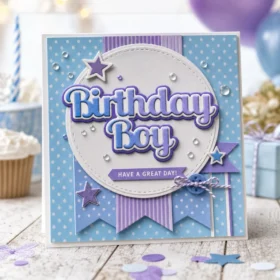 Sumflying Birthday Wishes Metal Cutting Dies