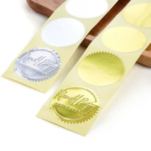 Blank Embosser Labels, Self-Adhesive for Raised Seals (100 Pcs) Sumflying Blank Embosser Labels - Self-Adhesive for Raised Seals (100 Pcs) - image 5