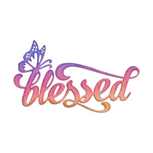 Blessed Words Metal Cutting Dies 1 01