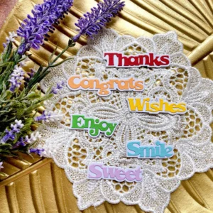 Blessing Words Metal Cutting Dies 00