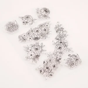 Bloom Stamp Set - lifestyle photo | clear stamp