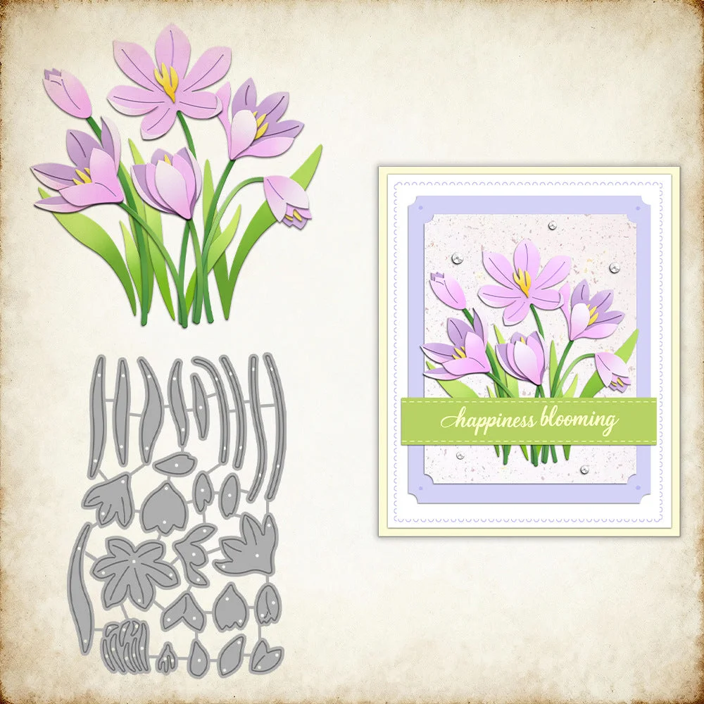 Blooming Flowers Metal Cutting Dies 00 Blooming Flowers Metal Cutting Dies 00