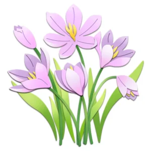 Blooming Flowers Metal Cutting Dies 01