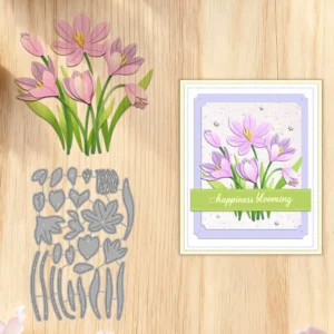 Sumflying Blooming Flowers Metal Cutting Dies Blooming Flowers Metal Cutting Dies 03