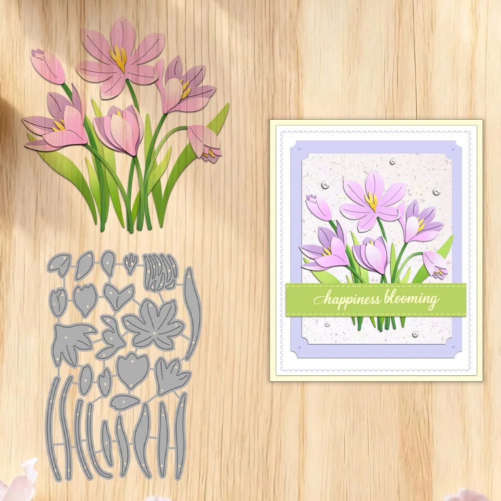 Blooming Flowers Metal Cutting Dies 03 Blooming Flowers Metal Cutting Dies 03