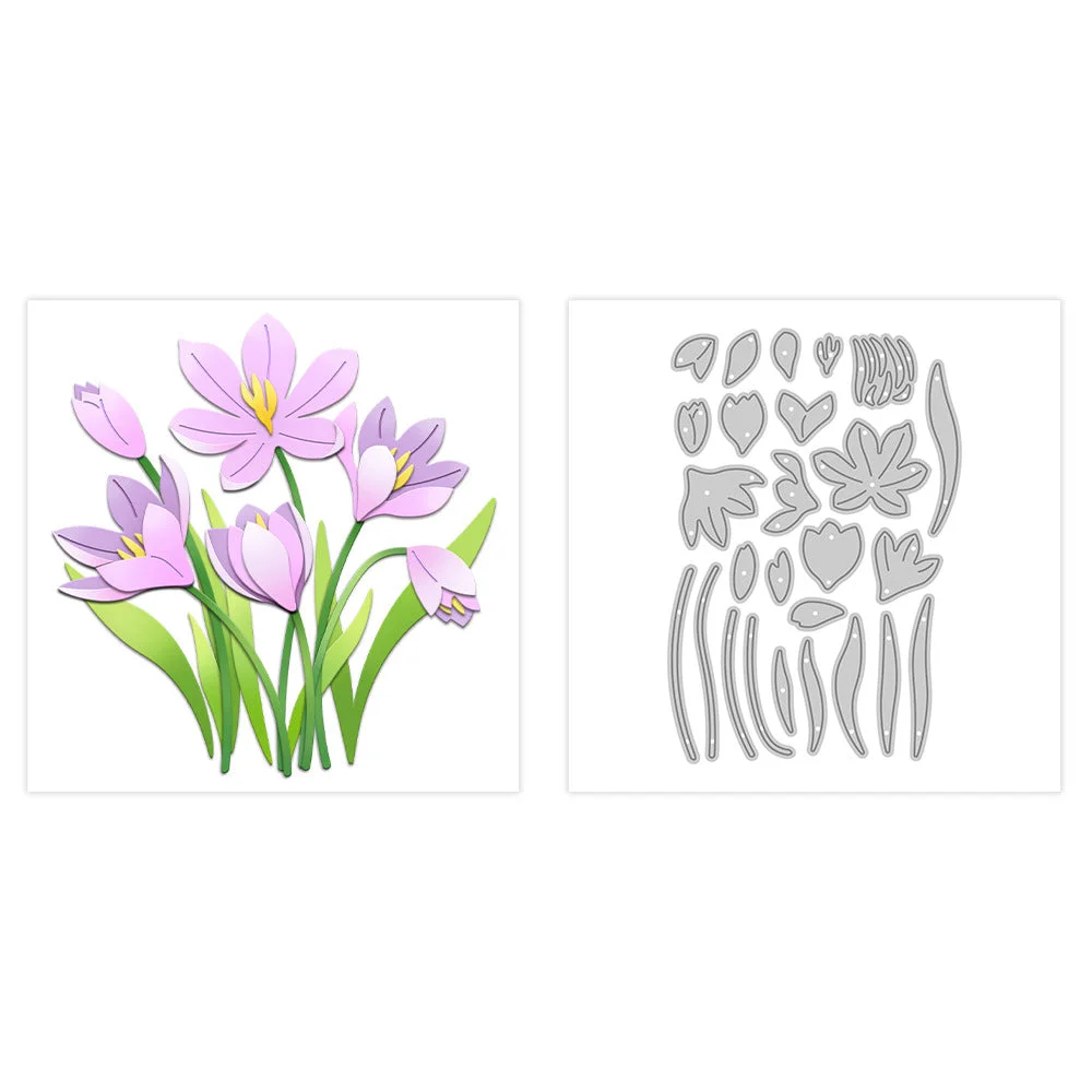Blooming Flowers Metal Cutting Dies 04 Blooming Flowers Metal Cutting Dies 04