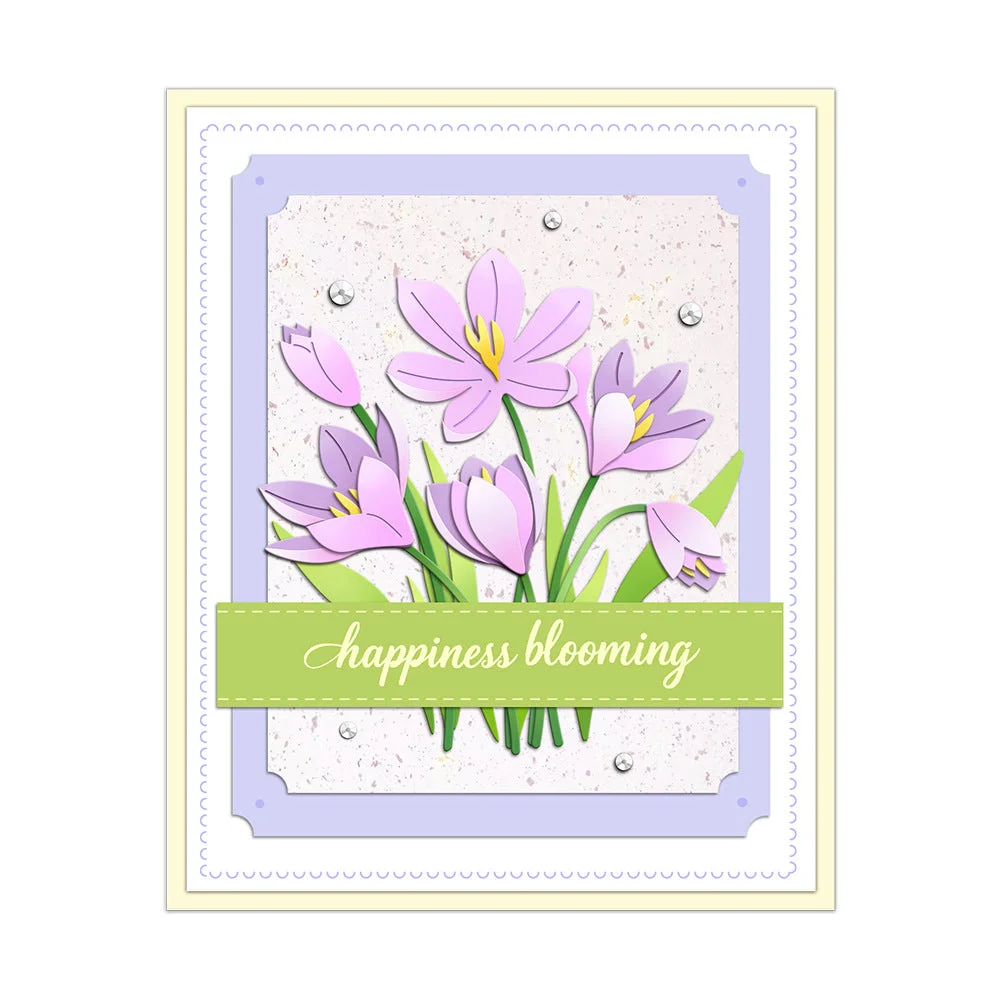 Blooming Flowers Metal Cutting Dies 05 Blooming Flowers Metal Cutting Dies 05