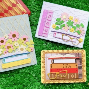 Books And Flowers Metal Cutting Dies 00