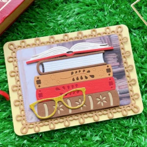 Books And Flowers Metal Cutting Dies 02