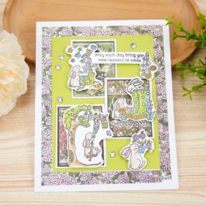 Sumflying Bunny Daily Life Boots Clear Stamps Bunny Daily Life Clear Stamps 03