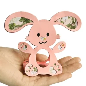 Bunny Egg Holder Box Metal Cutting Dies - metal cutting die detail view 4
