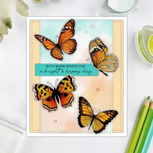 Butterfly Series Clear Stamps 03