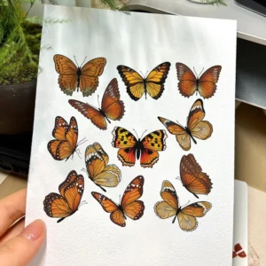 Butterfly Series Clear Stamps 04