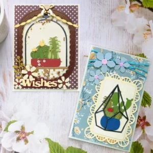 Cactus Potted Plant Metal Cutting Dies 01